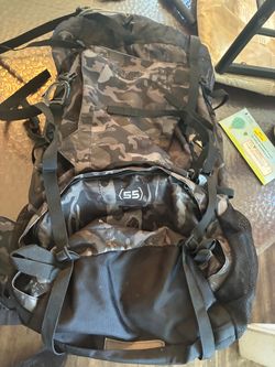 Backpacking or camping backpack