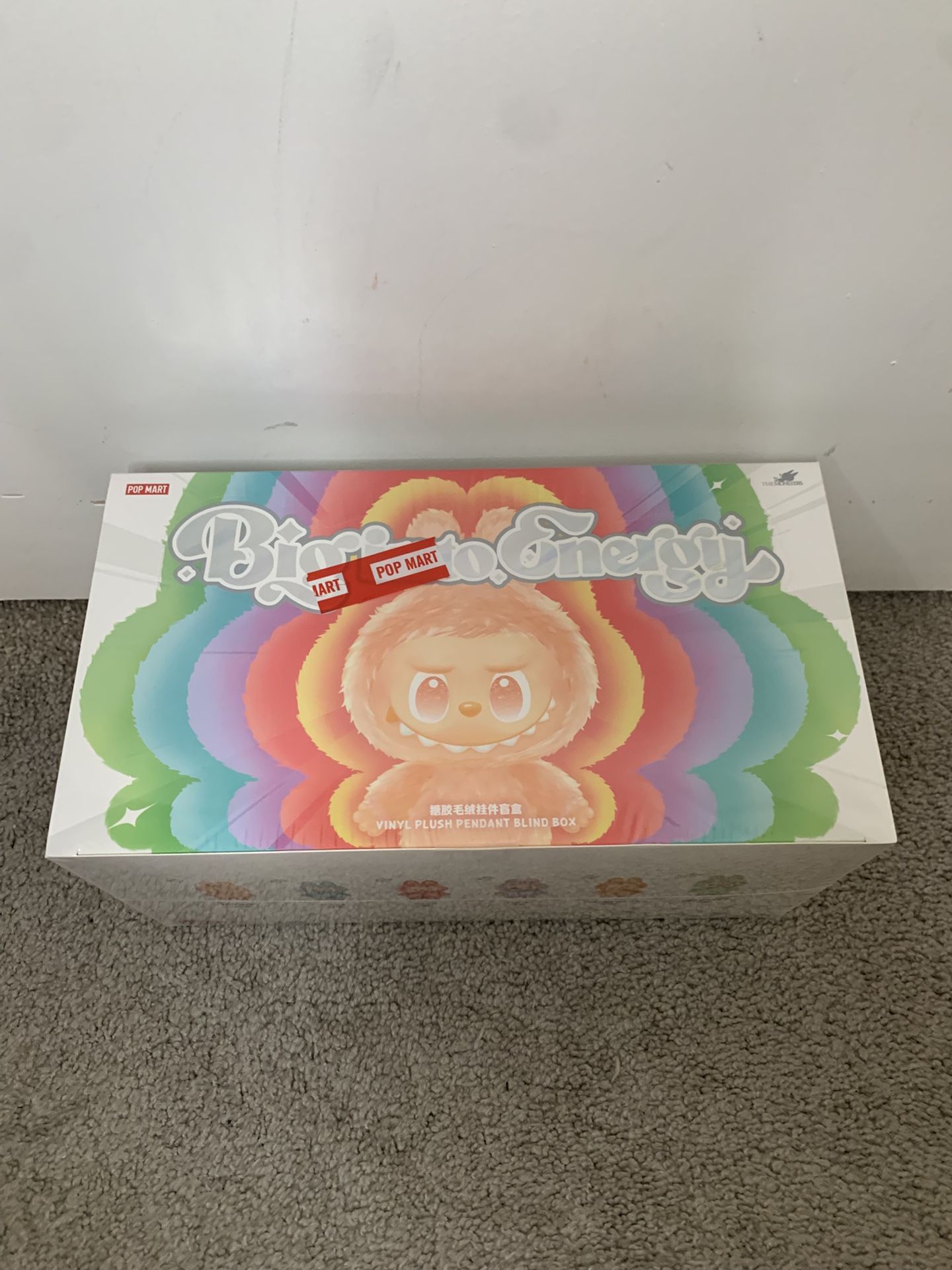 SEALED POP MART THE MONSTERS BIG INTO ENERGY LABUBU CASE