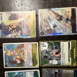 One piece JP cards