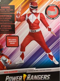 Halloween Costume: Red Power Ranger
