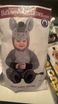Infant donkey costume