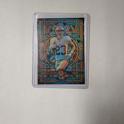 Stained Glass Christian McCaffrey Mosaic 2025