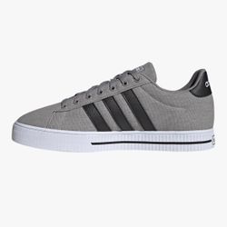 adidas Men's Size 12 Daily 3.0 Sneaker, Dove Grey/Core Black/Cloud White, NEW