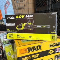 Ryobi 40v Hp 16in Chainsaw Kit 