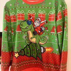Christmas Sweater Boys Xl 