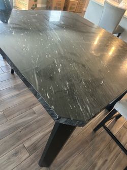 Marble kitchen table