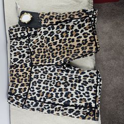 Compression Shorts Leopard Print