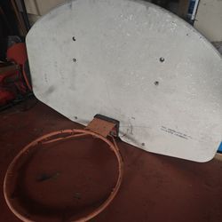 Basketball Hoop & Backboard