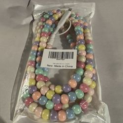 Beaded USB to USB C Fast Charger Cord 6.6FT MFi Certified Type C Charging Cable