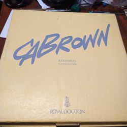 Cabrown First Series Sleigh Bells Plate