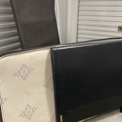 Twin Size Mattress, Boxspring And Headboard For $85 Includes Delivery 