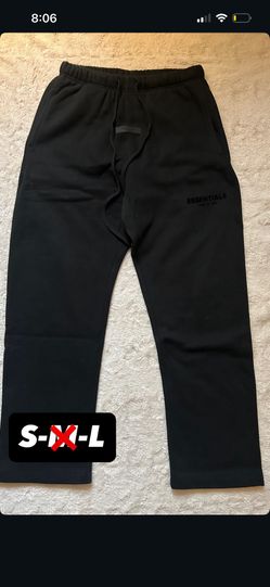 Black Essential Sweatpants