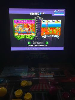 Ninja Turtle 4 player arcade game