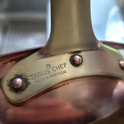 Tagus 10.5" X 2" Copper Omelet Pan