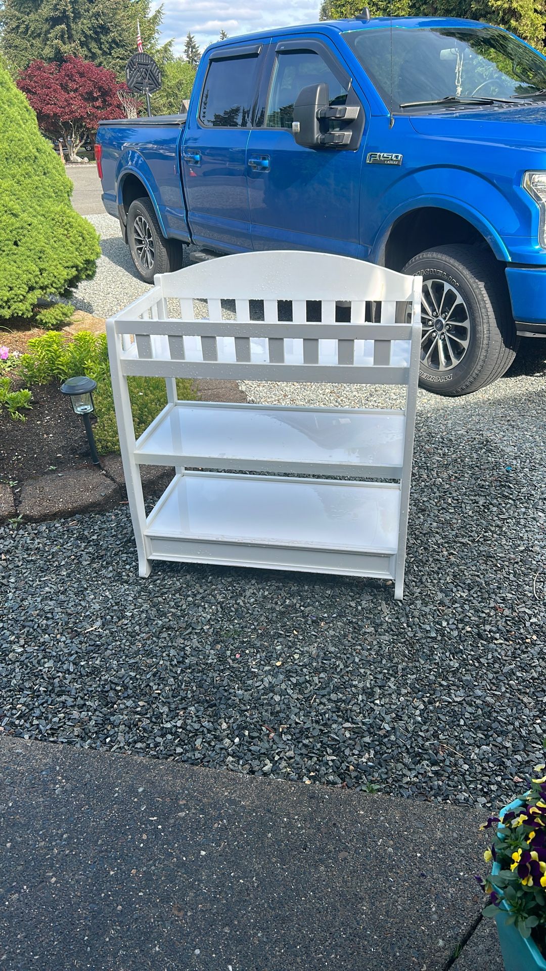 Baby changing table