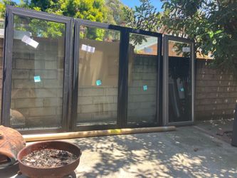 4 Arcadia steel ( thermal aluminum).   Windows