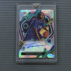 Terrance Mann On-Card Auto /75