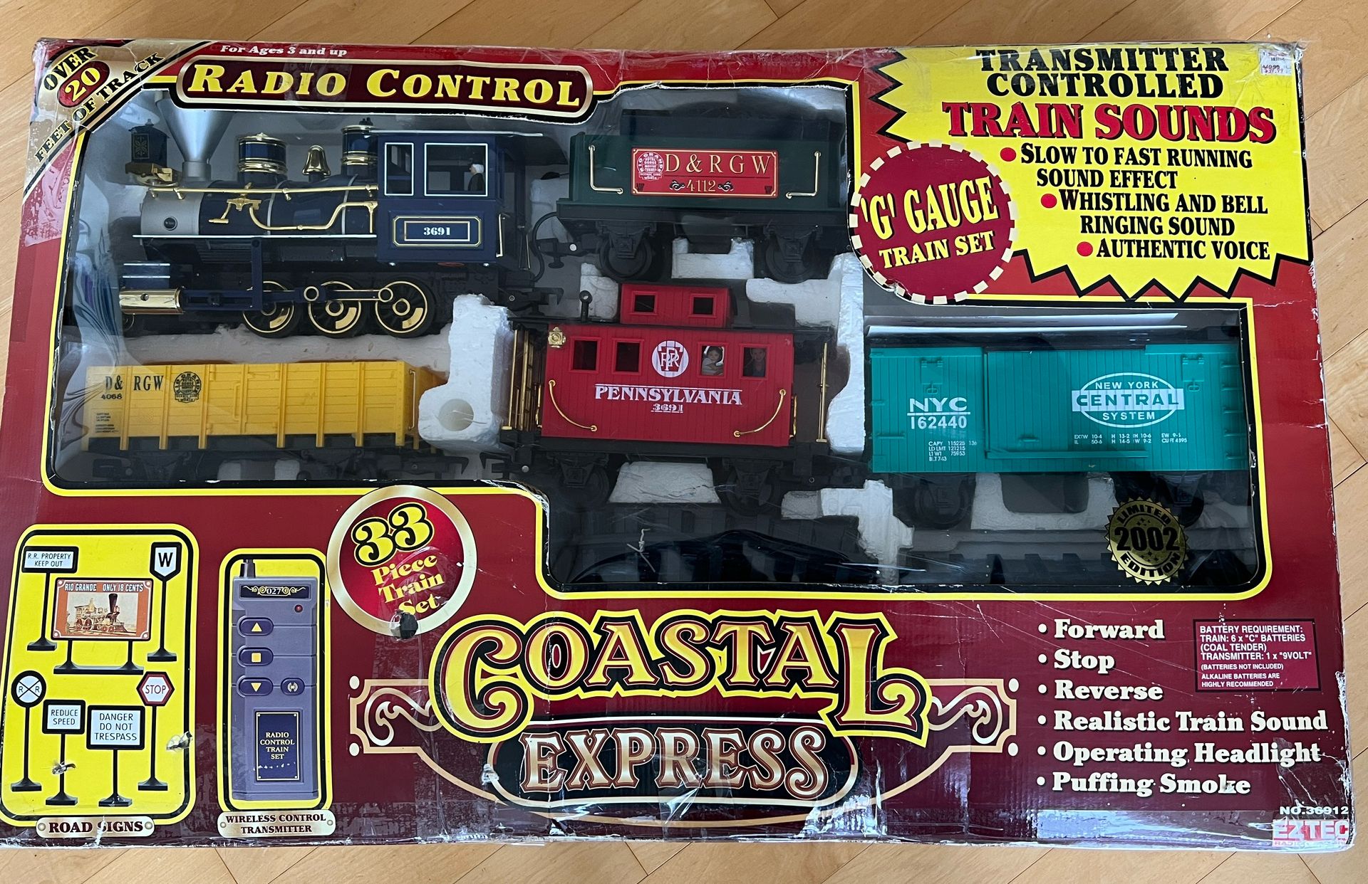 Coastal Express Radio Control Train Set