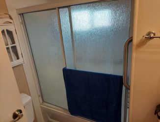 Framed Double sliding Tub Door