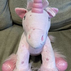 Build A Bear Pink Unicorn Plush