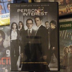 Dvd PERSON OF INTEREST Season 3