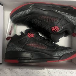 Jordan Spizike Low (Black & Red)
