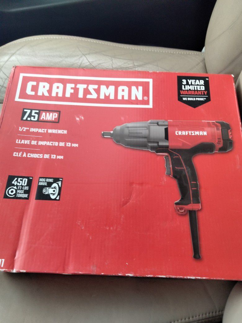 Craftsman's 7.5 Amp Drill 