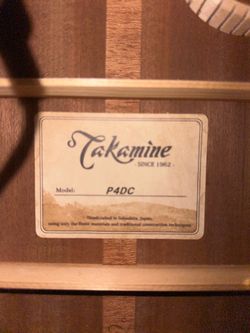 Takamine P4DC