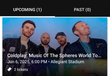 Coldplay In LAS VEGAS  