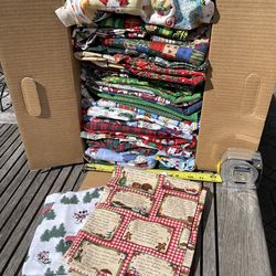 Fabric Lot- Holiday/ Christmas A
