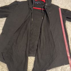 Tommy Hilfiger Black Hooded Jacket