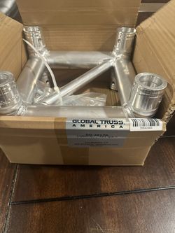 Square aluminum.