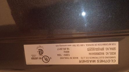 Samsung Top Load Washer Dryer Combo
