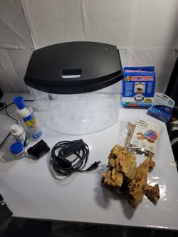 Betta Plastic Fish Tank Starter Kit with Accessories