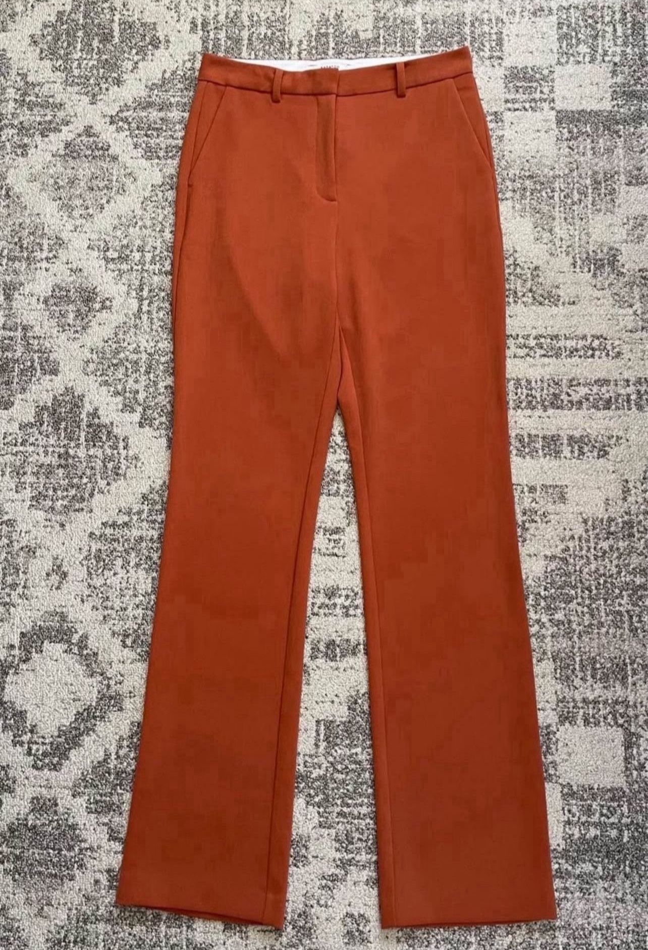 Aritzia Babaton Atelier Tall pants in Coral Size 10
