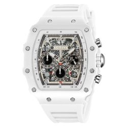New Activa Fury X Invicta Men’s Watch W/ Skeleton Dial - 44.3mm White ACW2305-06