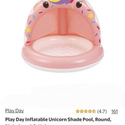 Unicorn 🦄 Shaded Play Pool