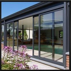 Vinyl Sliding doors & Windows - Aluminum Accordion folding Doors 