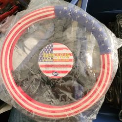 American Flag Or Regular Car Steering Wheel Covers