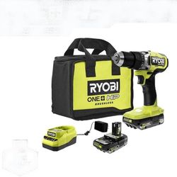 Ryobi ONE+ HP 18V Brushless Cordless 1/2 in. Drill/Driver Kit with a 4.0 Ah Battery, Charger, and Bag