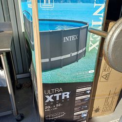 Pools Intex ultra XTR 20ft  x 52in new