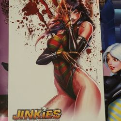 Jinkies Inc. #1 Jamie Tyndall Freddie Cosplay Sketch (Comic Book) 🏜🐍🏜