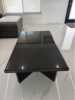 Granite coffee table