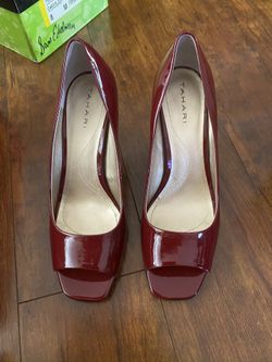 Burgundy heels