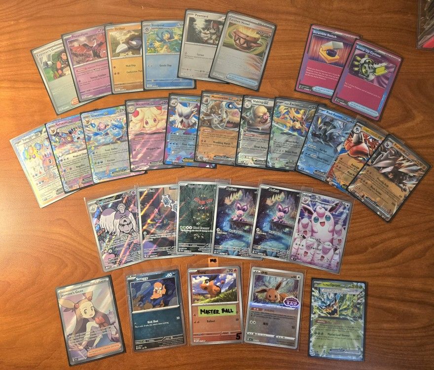 Pokemon Card Lot #3 (IllustrationRares,Full Arts, Poke Balls, EXs Etc)