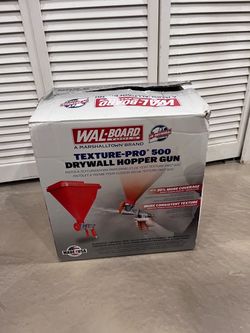 WAL-Board Tools Texture Pro 500 Hopper Gun, Putty Knife, Texture Sprayer