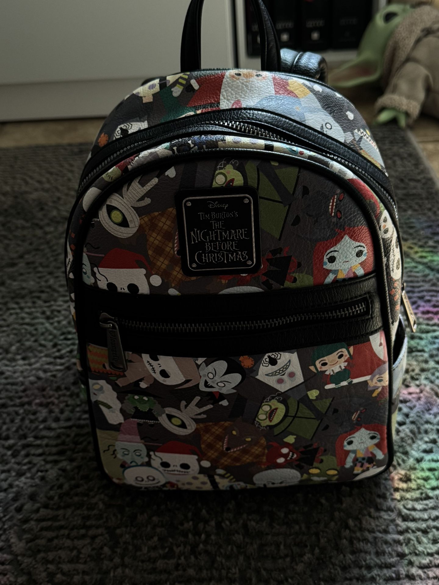 Loungefly Disney Nightmare before christmas Chibi Mini Backpack