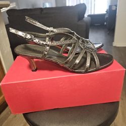 Vaneli Women’s Silver Heels 