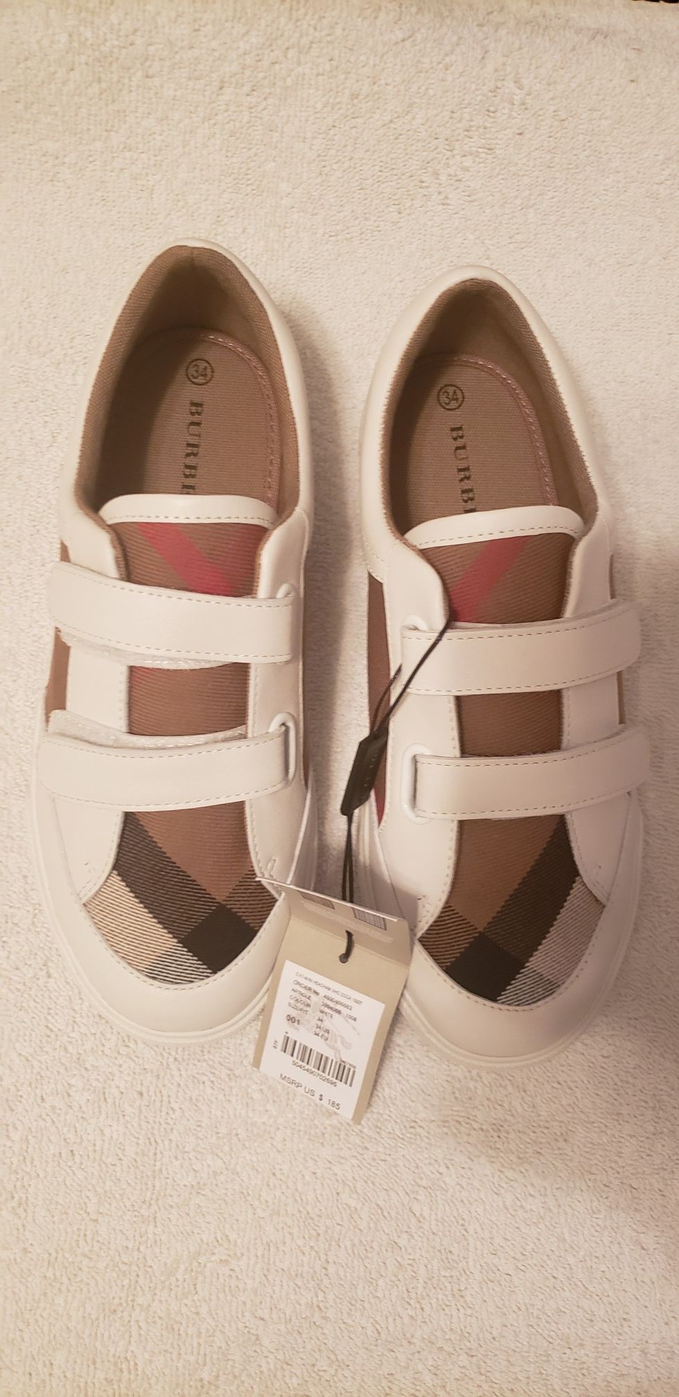 New Burberry Tennis Shoes.