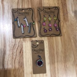 Bundle- (3) Cards Of Various Charms By Bead Landing